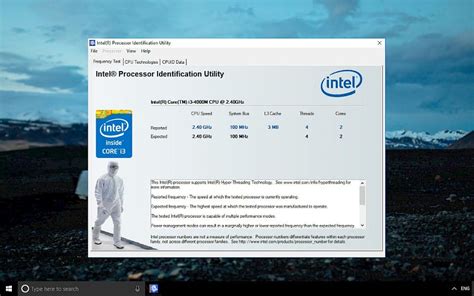 Intel Processor Identification Utility